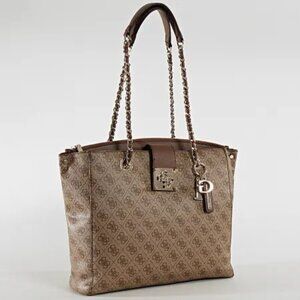 GUESS Logo City Girlfriend Carryall Tote